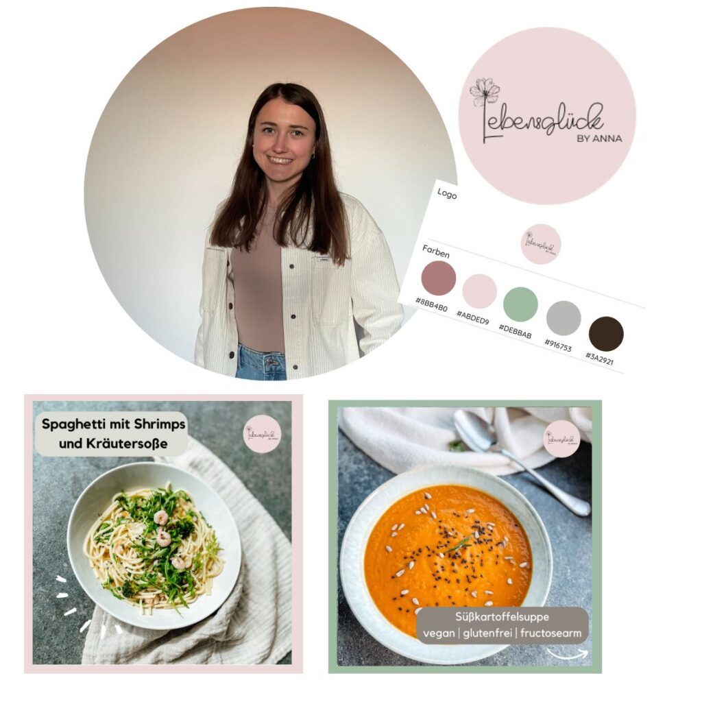 Kundin Anna Brand Design Feed Design Content Design Branding Onlinekurs Pure Branding
